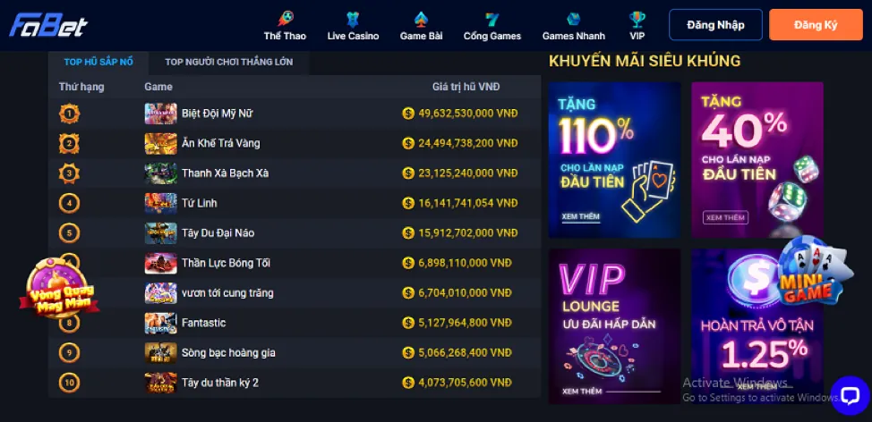 Trò chơi bắn cá 28BET: Đồ họa 3D, giải trí hấp dẫn