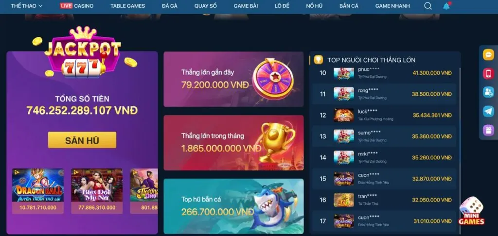 Khuyến mãi đặc biệt theo trò chơi 28BET